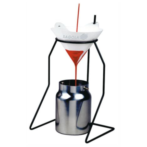 Sagola Paper Paint Strainers In Use