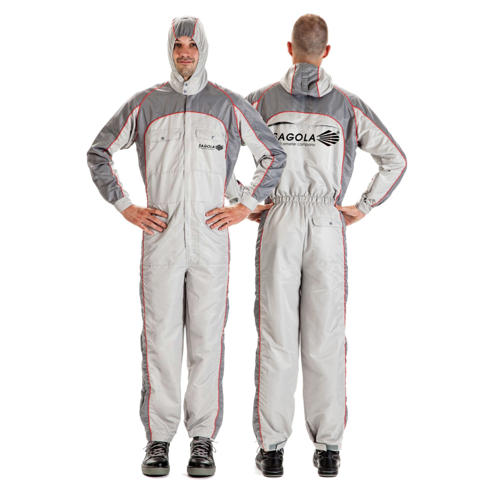 Sagola Anti-Static Coveralls Front & Back