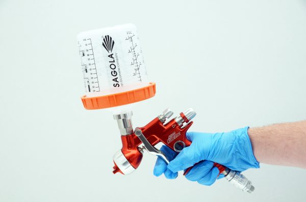 Sagola DPC™ Disposable Paint Cup System for automotive painting