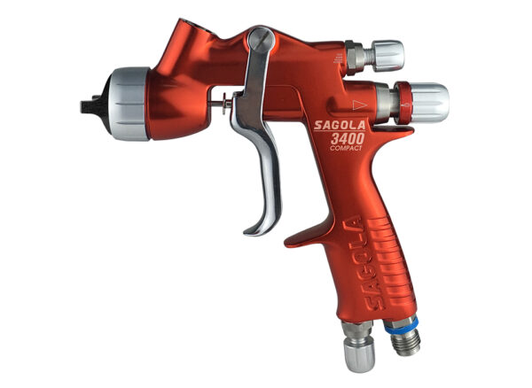 the Sagola 3400 Compact reduces mist and saves paint